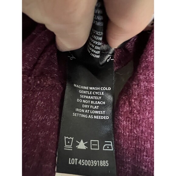 Buffalo David Bitton Sweater Womens Small Dark Red Pullover Sweatshirt - Picture 6 of 6